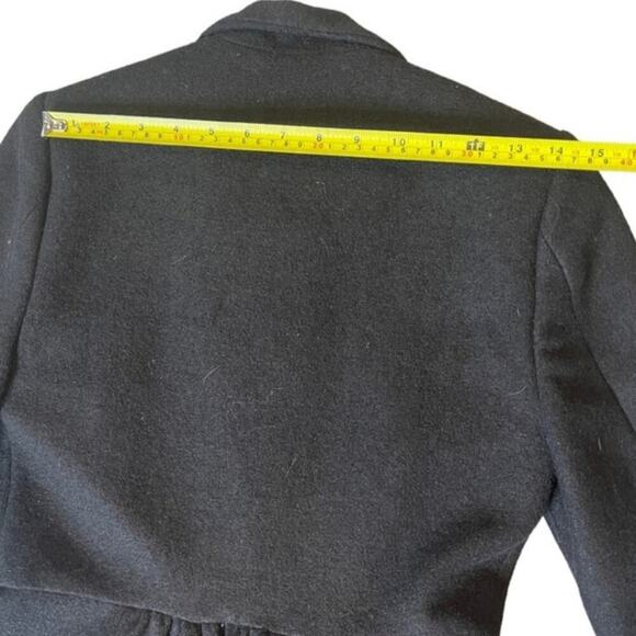 Anthropologie Plenty Tracy Reese Loma Stitched Embroidered Wool Blend‎ Coat 6 - Picture 14 of 16